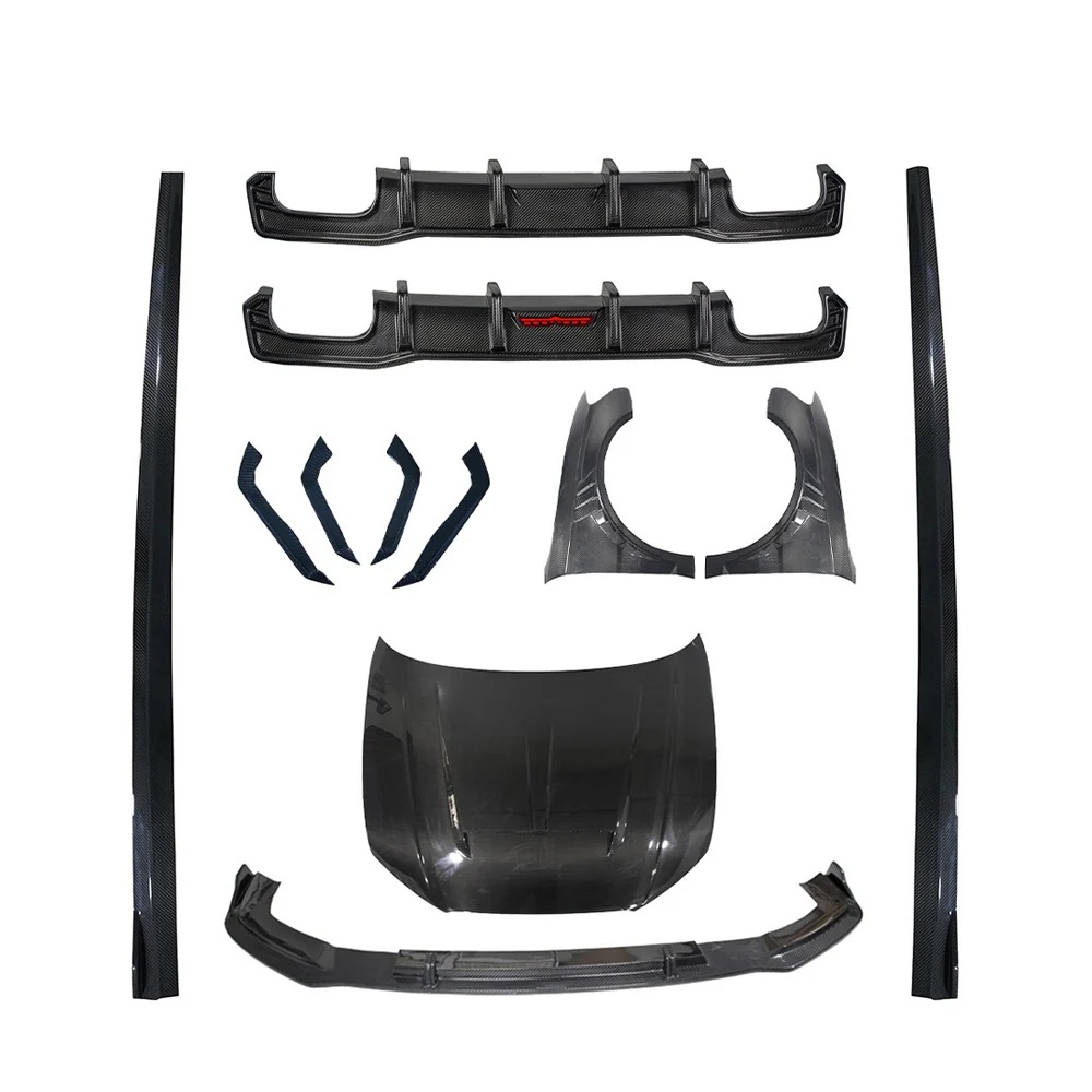 Komplett RS3 karbon kitt (részenként is rendelhető)