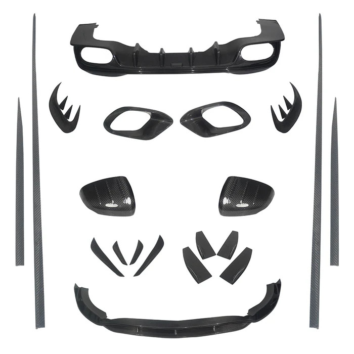 Komplett AMG CLA45/CLA45S karbon kitt (részenként is rendelhető)